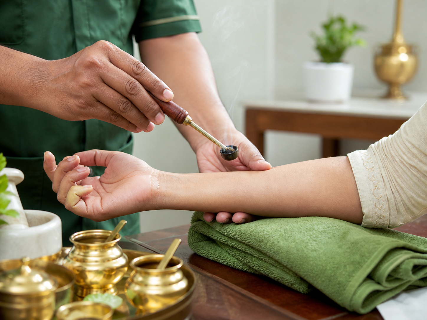 Agnikarm Ayurvedic heat therapy