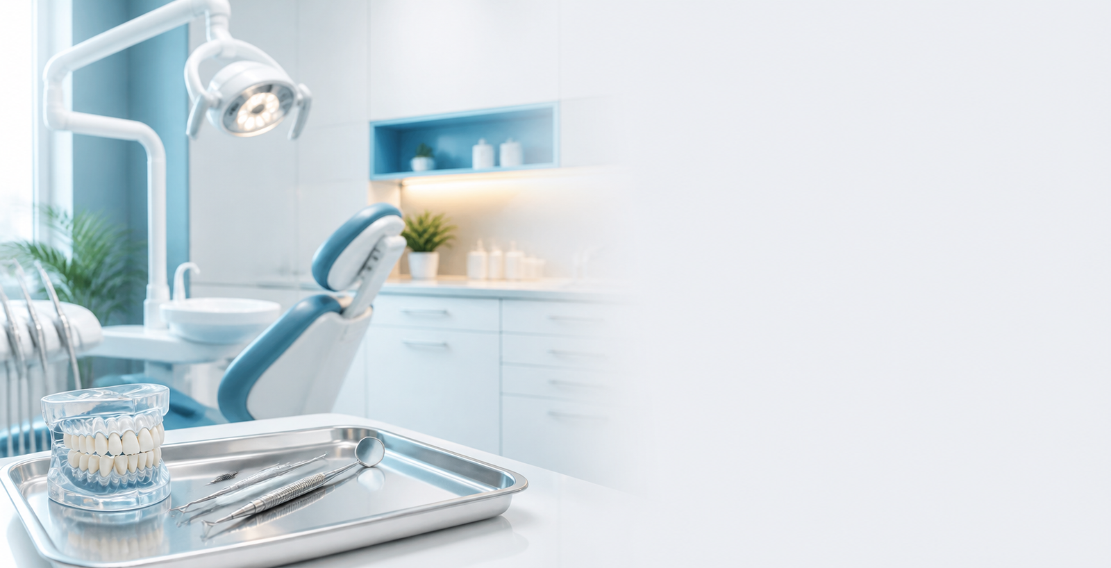 Dental clinic equipment at Randhawa Hospital